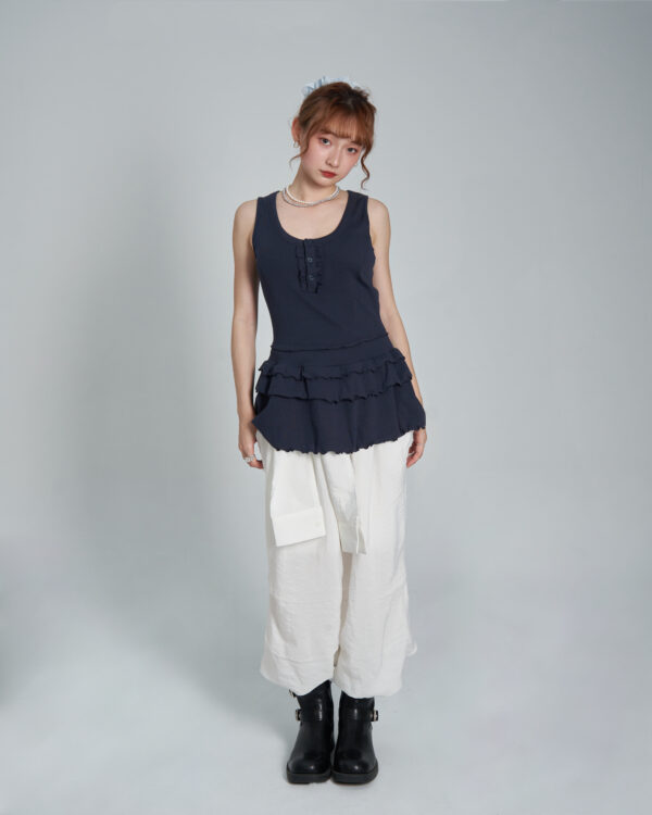 公主曼波 棉質芭蕾背心