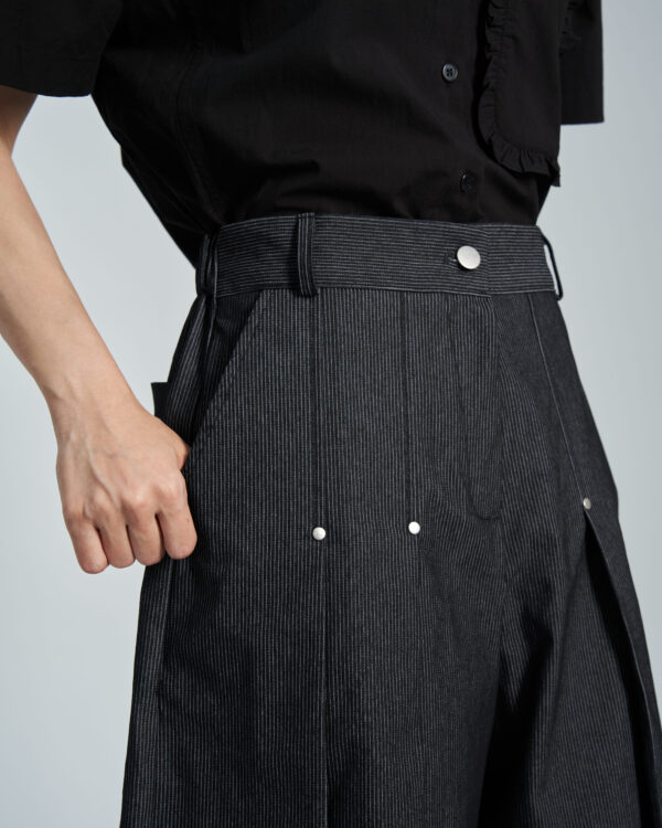 格蕾童話鎮 百褶西裝7分褲