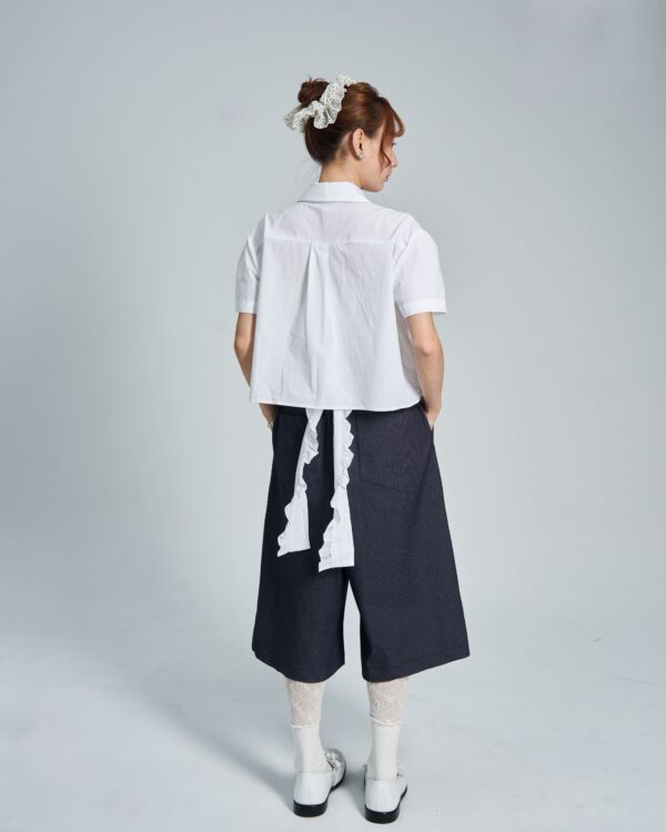 格蕾童話鎮 百褶西裝7分褲