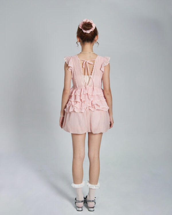 冰心雪紗泡芙短褲