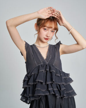 IMG_1102 糖漬精靈 花瓣涼紗背心