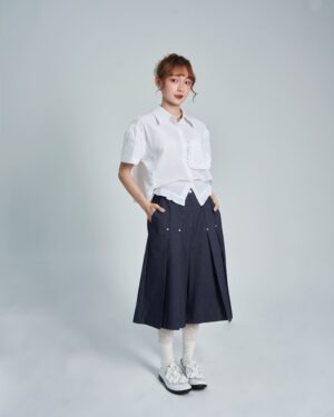 首圖 格蕾童話鎮 百褶西裝7分褲