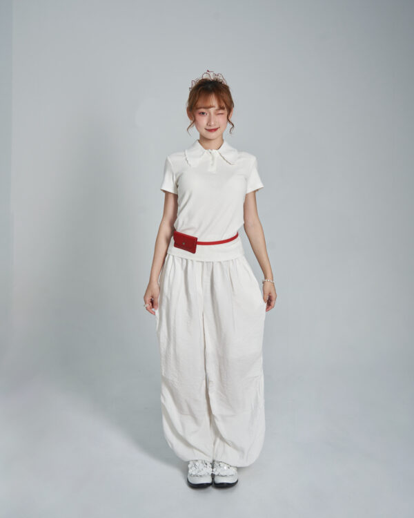 領片滾邊POLO棉T